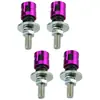 Tornillos para Matrícula, Pernos para Marco de Matrícula de Coche, Accesorios Decorativos, Tornillos Antioxidantes, Kit al por Mayor, Adecuado para Motocicletas