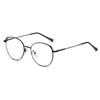 Gafas Transfronterizas Metálicas Jamie 8075 Sin Receta Se Pueden Montar con Monturas Graduadas, Estilo Ojo de Gato, Gafas Europeas y Americanas Anti-Luz Azul