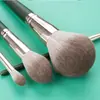 Conjunto Personalizado de 14 Pincéis de Maquiagem Nuvem Verde Super Macio Pincel para Pó Pincel de Sombra Blush Ferramentas de Beleza Cangzhou Atacado