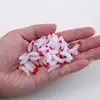 Cebo Falso Luya Gusano Suave Pesca Carpa Crucian Pequeña Cabeza Roja Gusano de Pan Boca de Caballo Micro Raya Blanca Equipo de Pesca Suministros