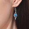 Aretes de alas de ángel de plata de ley 999 para mujer, aretes largos y elegantes, aretes de plata pura, nueva moda 2020, joyería para orejas