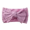 Novos Acessórios de Cabelo Simples Europeus e Americanos para Bebê Faixa de Cabeça Faixa de Cabelo de Nylon para Bebê Laço Jacquard de Aba Larga Pacote de Cabelo