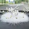 Decorações Criativas de Alta Qualidade para Interior de Carro Selecionadas Cuidadosamente Apresentando um Pequeno Modelo de Deusa Cervo para o Painel