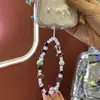 Corrente de Celular Simples em Formato de Peixe de Rugby para Estudantes, Cordão Curto para Bolsas, Corrente de Celular, Chaveiro