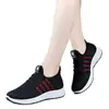 Zapatos de Mamá, Zapatos de Mujer Transpirables, Zapatos de Tela del Viejo Pekín, Zapatos Planos, Zapatos Deportivos Cómodos Antideslizantes, Zapatos Ligeros Resistentes al Desgaste para Caminar