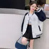 Chaqueta Universitaria para Niñas Primavera y Otoño Nueva Moda Tendencia Casual Infantil Chaqueta de Béisbol de Primavera