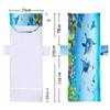 Suministro Transfronterizo Amazon Wish Cubierta de Microfibra para Silla de Playa Silla Lounge Moda Toalla de Playa Bolsa Serie Delfín