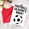 Paquete de Tarjetas de Felicitación con Sobre - Tema: Bol Nuevo de Evento Deportivo Mundial de Fútbol - Tarjeta de Agradecimiento de Cumpleaños