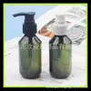 Botella PET de 100 ml con cuello estrecho, adecuada para dispensar champú, gel de ducha y jabón de manos