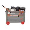 Roscadora de hilo recto para barras de acero HGS40, máquina de torneado de alambre de acero redondo con control numérico automático para laminación de costillas de desforre de barras de acero