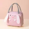 Nueva bolsa de almuerzo de dibujos animados linda, engrosada, impermeable y aislante, perfecta para que estudiantes y trabajadores de oficina lleven su almuerzo