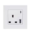 Enchufes Alemanes/Franceses/Reino Unido/EE. UU. Estilo Europeo desde 100, Interruptores de Pared Ocultos Estándar Italiano/Israel