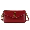Yang Shulin Bolsa de Verano para Teléfono Móvil Estilo Nuevo Bolso Sobre de Cuero Patentado de Alta Gama Bolso Cruzado Versátil para Hombro Moda Simple Moderno