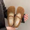 Mocasines de mujer de suela blanda, nuevo modelo primavera 2025, zapatos planos para combinar con faldas, zapatos Mary Jane estilo de noche, zapatos individuales franceses Birkenstock