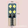 Nueva luz LED T10 de ancho EbayT10 8smd 3030, decodificación sin electrodos, luz de matrícula, luz de puerta W5W