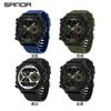 Reloj de Venta Caliente en Transmisión en Vivo de Comercio Exterior, Reloj Electrónico Despertador Multifuncional para Estudiantes, Reloj Deportivo para Exteriores con Doble Pantalla Luminoso Impermeable