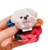 Elástico de Borracha Desenho de Cachorro 2024 Alta Elasticidade Novo Estilo Corda de Cabelo Feminina Durável Anel de Cabelo Fofo Acessórios de Cabelo para Cabeça