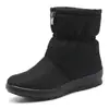 Botas Nuevas de Algodón para Mujer Botas de Invierno para Mujer Talla Grande para Adultos Mayores Botas de Nieve Cálidas Zapatos para Madre 41-43