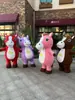 Fantasia de Mascote do Zodíaco Ano do Cavalo Inflável Arco-Íris Fantasia de Desenho Animado Fantasia de Boneco Inflável Fantasia para Apresentação Fantasia de Palco para Adulto