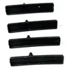 Cubierta de pasador de pelo de plástico DIY estéreo dibujos animados clip inferior de pasador accesorios felpa pegajosa carcasa de pasador elevada venta al por mayor