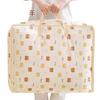 Bolsa de Almacenamiento para Ropa y Edredón Hogar Tela a Prueba de Polvo Mudanza Gran Capacidad Plegable Caja de Almacenamiento con Tapa Bolsa de Almacenamiento para Ropa