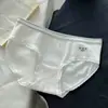 Ropa interior estampada para mujer, pantalones de entrepierna de algodón puro, con hilo fino y borde de cintura, estilo dulce estudiante, triángulo, novedad de 2024