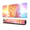 Alfombrilla de ratón April is your lie April gentleman shh palacio Kaoru borde de bloqueo antideslizante alfombrilla de ratón con borde envuelto