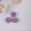 Flor Pequeña de Tela Flor de Lana Tejida a Mano Accesorios para el Cabello Accesorios DIY Ropa Accesorios para Faldas Decoraciones de Flores Pequeñas