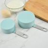 Juego de cucharas medidoras de plástico al por mayor juego de 8 piezas taza medidora cuchara medidora con escala cuchara para café cuchara ajustable para condimentos de cocina