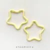 Pintura Horneada Resistente al Color Color Macarrón Corazón Estrella Cierre de Primavera Llavero DIY Dopamina Perler Beads Colgante Percha