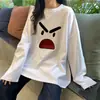 Camiseta de Manga Larga 100% Algodón Puro para Mujer, Nuevo Estilo Primavera y Otoño 2026, Holgada y Elegante, Camiseta de Capa Interior, Top para Vestir por Encima para Hombre