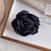Grampo de Cabelo Flor Vermelha Acessório de Cabelo Rosa Seco Grampo Caro Ornamento de Cabelo 2026 Nova Moda Presilha de Tubarão