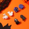 Europa y Estados Unidos nuevo 3 pares de traje divertido de dibujos animados Halloween pendientes de resina pendientes traje de cartón