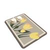 Posavasos de Cocina Almohadilla Absorbente Pad de Barro Diatómico Drenante Manteles Individuales para Vajilla Mesa Posavasos de Escritorio para Té