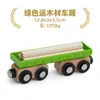 Coche de Policía de Inercia de Plástico Coche de Ingeniería Remolque con Hombrecito Compatible Pista de Tren de Madera Thomas Juguete