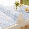 Mantel Sin Lavado a Prueba de Aceite e Impermeable Pvc Mantel para Mesa de Comedor Estilo Fresco Pequeño Lujo Accesible de Alta Gama Mantel Protector de Escritorio para Mesa de Centro