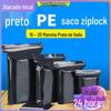 Saco Ziplock, Corrente de Clipe Anti-Vazamento, Saco Selador de Itens de Privacidade, Saco de Embalagem Espessado para Produtos Secos, Fabricante de Saco Ziplock PE