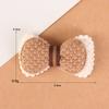 Nova Fita Adorável Marrom Amor Arco DIY Pano Adesivos Acessórios de Decoração de Vestuário Acessórios Yiwu