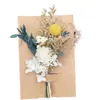 Flores Secas, Flores Preservadas, Ramilletes de Boda para Novia y Dama de Honor, Decoraciones para Cajas de Regalo, Vestidos para Fiestas de Celebración, Mini Ramos, Accesorios