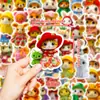 Transfronterizo Nuevo 50 Osito de Peluche Dibujos Animados Pegatinas Lindas Sin Repetir Teléfono Móvil Cuaderno Decorativas Impermeables Pegatinas