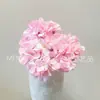 Flor artificial rosa flor de boda diseño de sala de bodas guía de flores para el camino flor interior flor de seda flor artificial exhibición en jarrón fila de flores