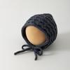 Gorro de Lana para Bebé con Borde Enrollado en Forma de Diamante, Gorro Tejido para Bebés Niños y Niñas en Invierno, Cálido y Lindo, Gorro Súper Lindo para Protección de Orejas de Bebé