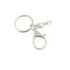 Set de Tres Piezas con Broche de Langosta Cadena de Cuatro Secciones Broche Redondo Pequeño de Dragón Hardware Aleación Cadena de Figura de Ocho Llavero Accesorios Colgantes de Muñeca