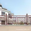 Valla de aluminio superventas valla de seguridad antióxido china terraza de villa balcón patio exterior valla de jardín