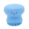 Pequena Escova Facial Polvo Medusa Escova de Limpeza Facial de Silicone Polvo de Silicone Escova Facial de Massagem de Dupla Face