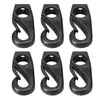 Accesorios para Kayak Hebilla de Plástico Hebilla de Cuerda Elástica Clip de Nylon Gancho de Sujeción para Tabla de Paddle
