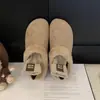 Sapatos Birkenstock Feminino Veludo Plus 2026 Outono/Inverno Novo Retro Pelo Meio Aberto Feminino Plano Feio Fofo Pessoa Preguiçosa Slip-on Sapatos de Algodão