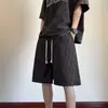 Shorts de Cuadros Tie-Dye para Hombre Verano Delgados 2026 Nueva Marca Trendy Retro Americano Sueltos Deportivos Casuales