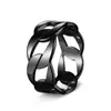 Anillos de Sello Transfronterizos Europeos y Americanos de Amazon Acero Inoxidable Joyería para Hombres Set de Dedos Personalizados Venta al por Mayor Apilables para Usar