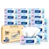 Papel Toalha Colorido Jierou 100 Folhas Por Caixa Guardanapos Lenços Domésticos Pacote Econômico Papel Higiênico Pacote a Granel